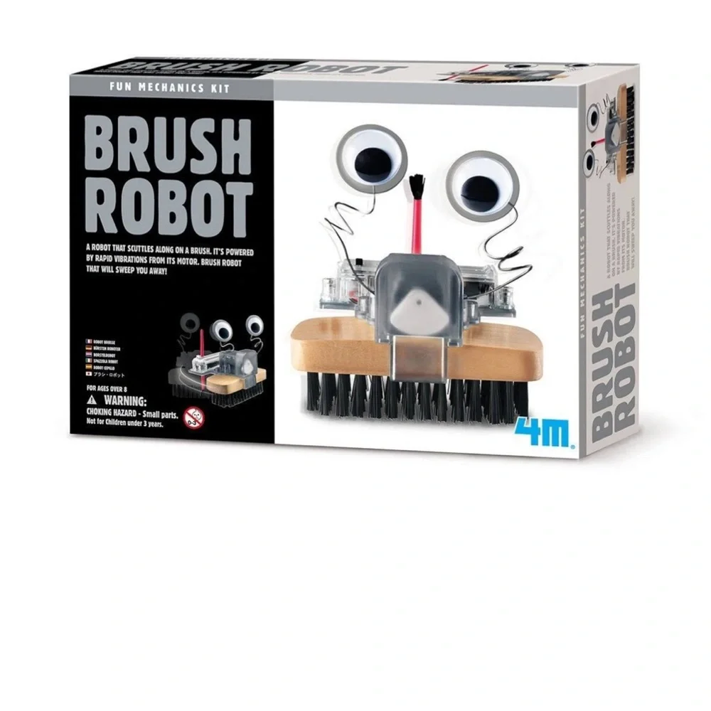 NWT 4M Kids Robotox Toy Robotic Brush Shape. For ages over 8. Never opened.